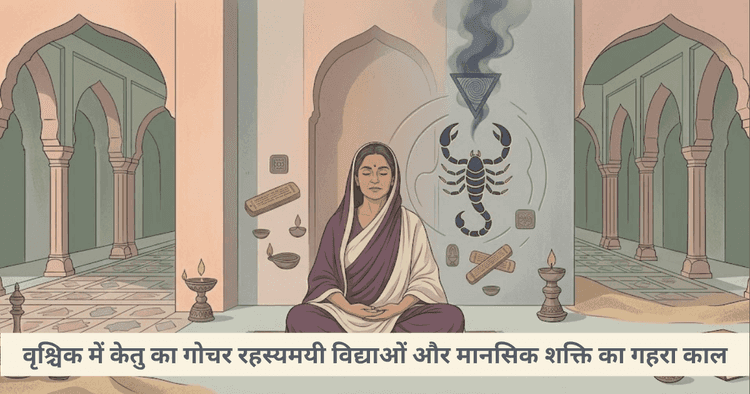 वृश्चिक राशि में केतु गोचर: अंतर्दृष्टि, छिपा ज्ञान और मानसिक शक्ति पर प्रभाव
