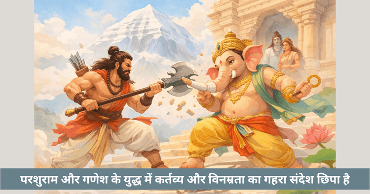 परशुराम और गणेश की कथा: एकदंत का रहस्य
