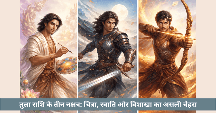 तुला नक्षत्र: तीन व्यक्तित्व