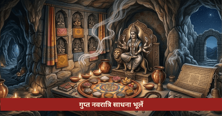 गुप्त नवरात्रि में होने वाली गलतियां