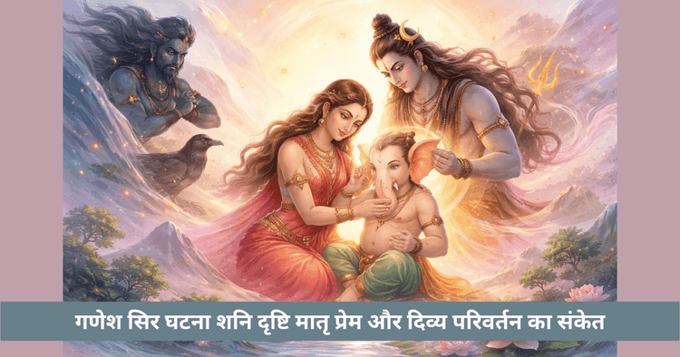 गणेश सिर की कथा: शनि दृष्टि और आध्यात्मिक परिवर्तन