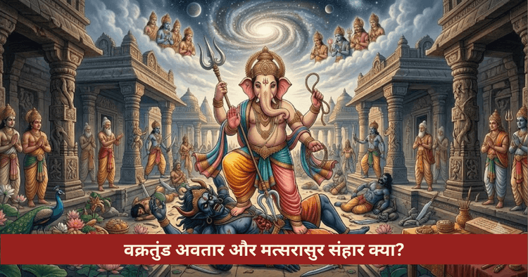 भगवान वक्रतुंड अवतार कथा और मत्सरासुर संहार