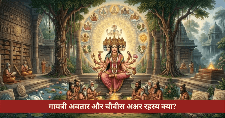 माँ गायत्री अवतार कथा और चौबीस अक्षर रहस्य