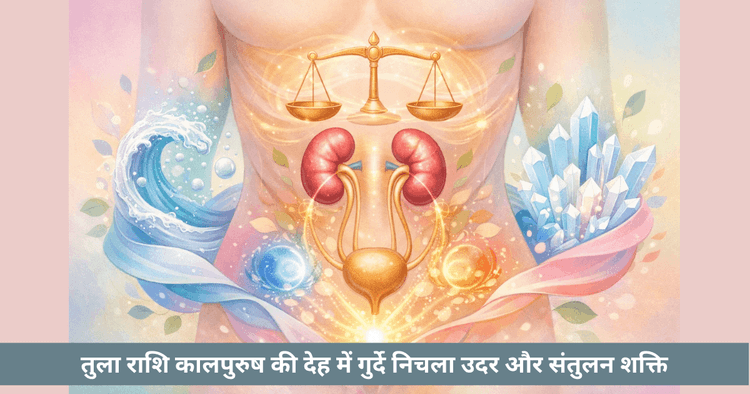 कालपुरुष में तुला – किडनी, निचला पेट और संतुलन