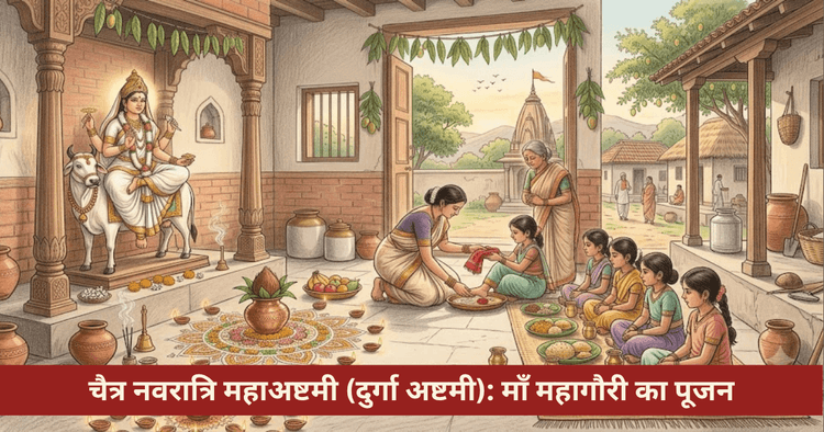 महाअष्टमी: माँ महागौरी पूजा विधि, संधि पूजा मुहूर्त और कन्या पूजन