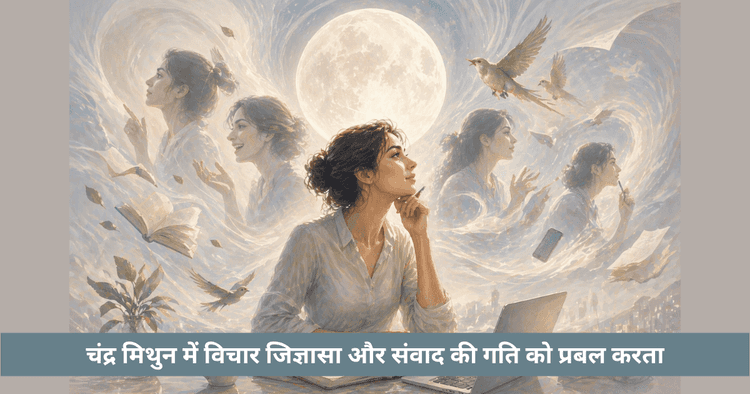 मिथुन में चंद्र गोचर का मन और संचार पर प्रभाव
