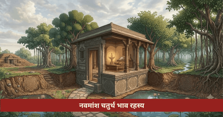 नवमांश चतुर्थ भाव और मानसिक शांति