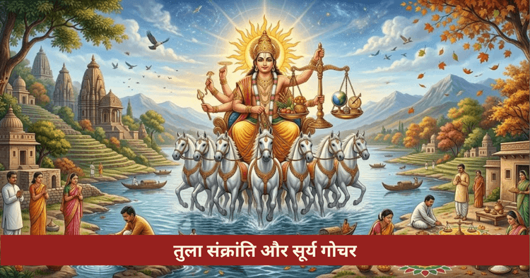 तुला संक्रांति 2026: सूर्य गोचर और 12 राशियों पर प्रभाव