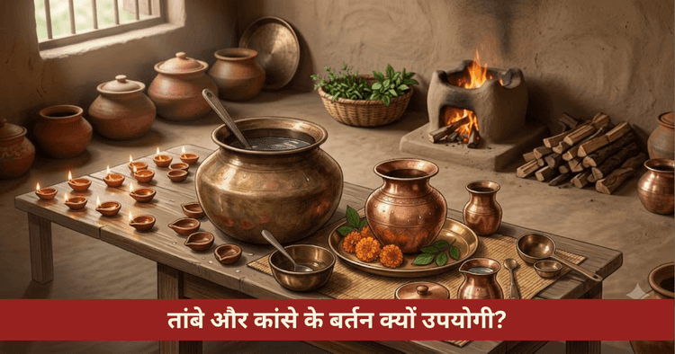 माघ मास में तांबे और कांसे के बर्तनों का महत्व