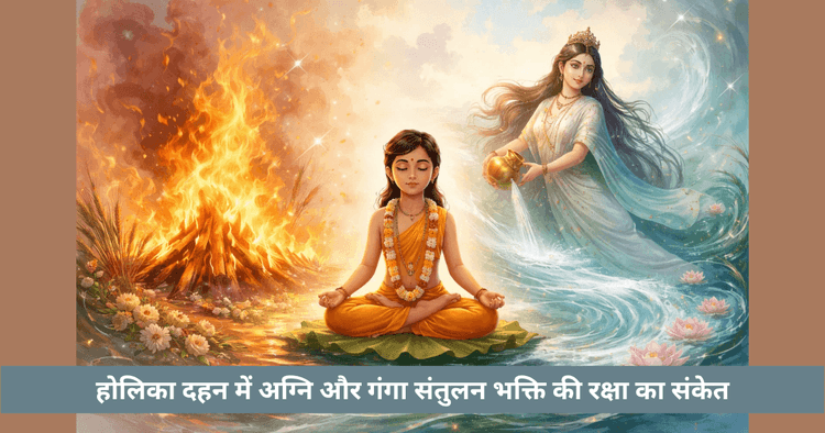 होलिका दहन और गंगा का संबंध: अग्नि जल संतुलन का अर्थ
