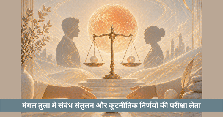 तुला में मंगल गोचर 2026: संतुलन और संबंधों पर प्रभाव
