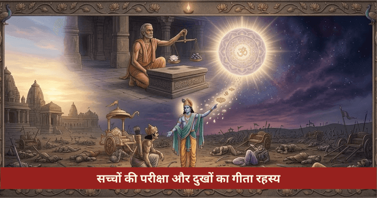 सच्चों के दुःख का कारण: गीता का कड़ा सच