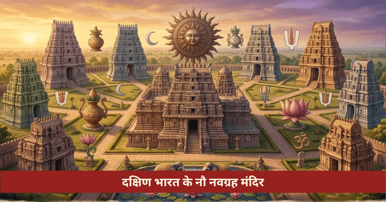 नवग्रह मंदिर दक्षिण भारत दर्शन और ज्योतिषीय लाभ जानिए