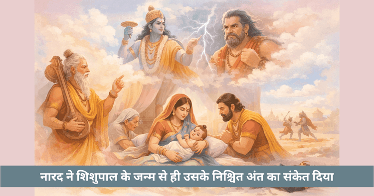 शिशुपाल जन्म पर नारद की भविष्यवाणी