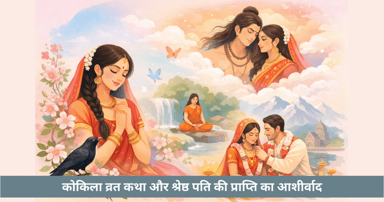 कोकिला व्रत कथा और योग्य पति का आशीर्वाद