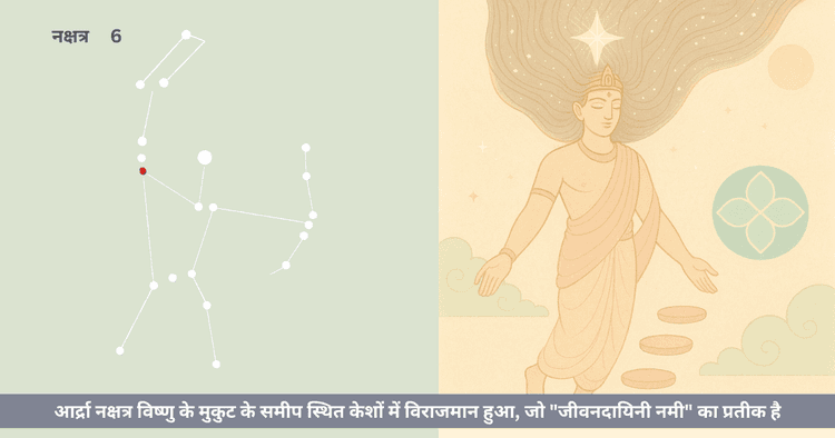 विष्णु के केशों में आर्द्रा नक्षत्र - वामन पुराण की कथा, ज्योतिष और प्रतीकवाद