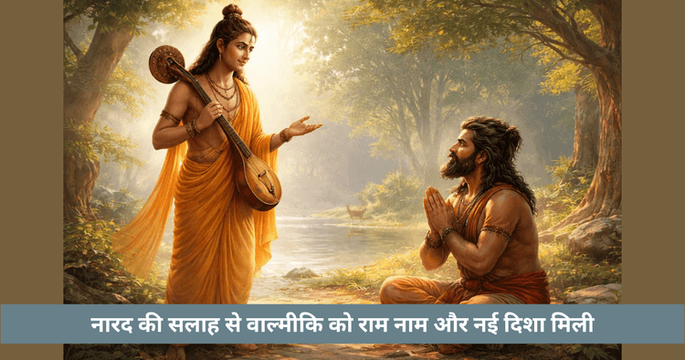 नारद और वाल्मीकि: राम नाम परिवर्तन की कथा