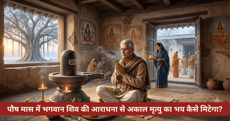 पौष मास में शिव आराधना: महामृत्युंजय मंत्र और हृदय रक्षा उपाय