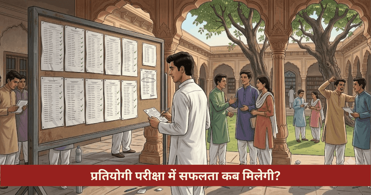 प्रतियोगी परीक्षा में सफलता योग ज्योतिषीय विश्लेषण