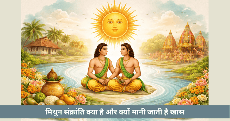 मिथुन संक्रांति: सूर्य का मिथुन में प्रवेश