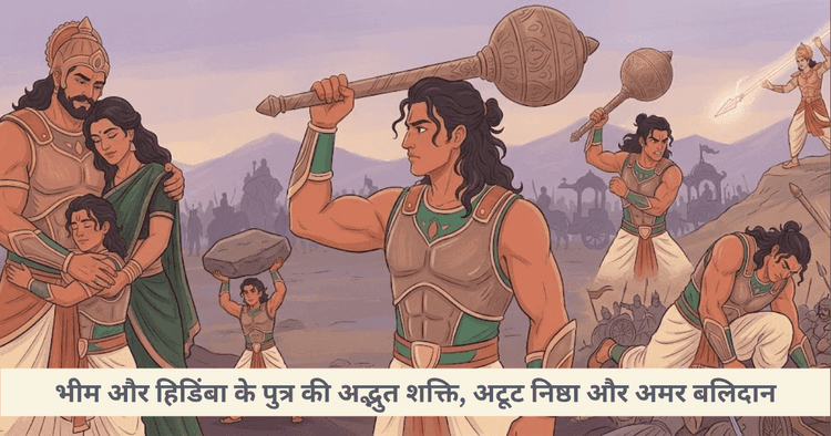 घटोत्कच की कहानी: शक्ति, निष्ठा और अमर बलिदान