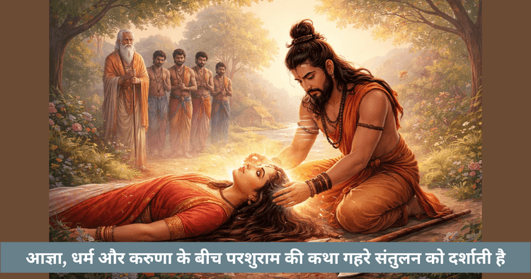 परशुराम और माता रेनुका की कथा: धर्म और करुणा