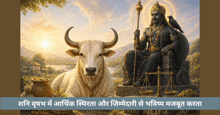 वृषभ राशि में शनि गोचर 2026: धन, स्थिरता और जिम्मेदारियों पर प्रभाव