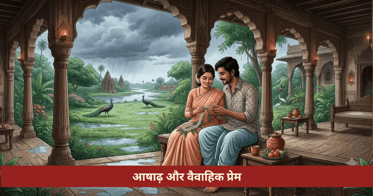 आषाढ़ में वैवाहिक प्रेम और रोमांस