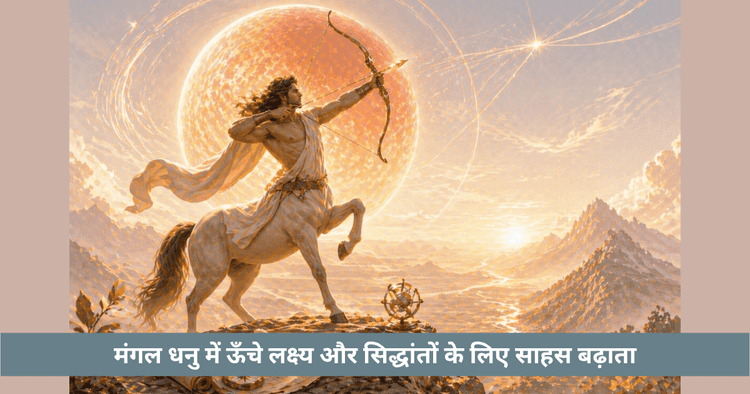 धनु में मंगल गोचर 2026: आदर्श और उच्च लक्ष्यों का प्रभाव