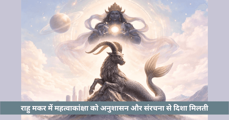 राहु गोचर मकर 2026 – महत्वाकांक्षा