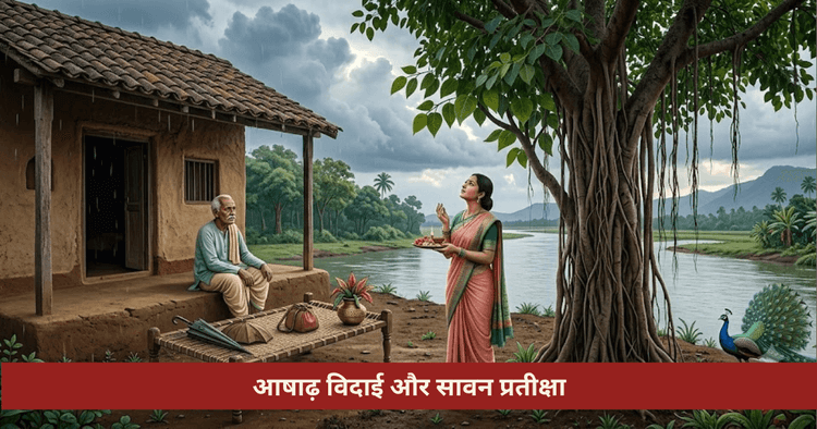 आषाढ़ विदाई और सावन का संदेश