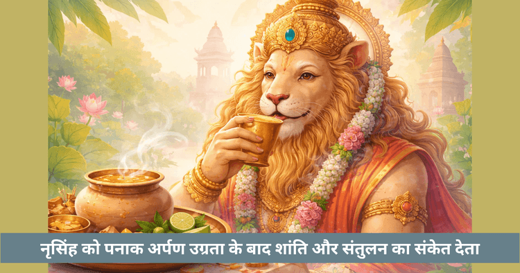 नरसिंह को पानक क्यों अर्पित किया जाता है: अर्थ और परंपरा