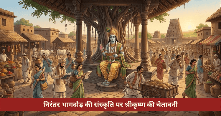 हसल कल्चर पर श्रीकृष्ण की चेतावनी: गीता का समाधान