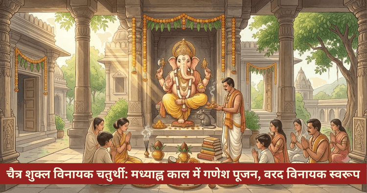 चैत्र विनायक चतुर्थी: मध्याह्न पूजा विधि, वरद विनायक और अथर्वशीर्ष