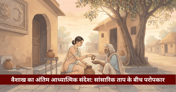 वैशाख मास का अंतिम संदेश: परोपकार, जल-सेवा व जीवन सार