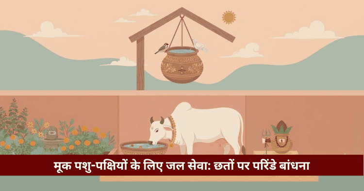 वैशाख में पशु-पक्षी जल सेवा: परिंडे बांधने का महत्व व नियम