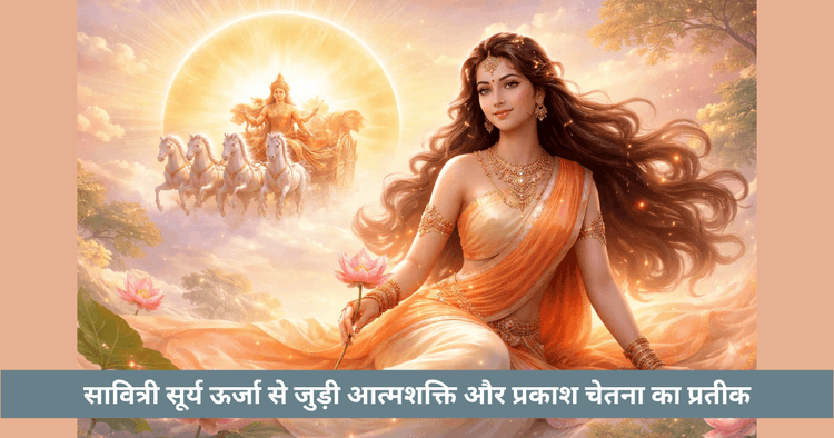 सावित्री और सूर्य देव: प्रकाश और चेतना का आध्यात्मिक संबंध