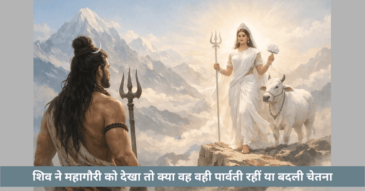 शिव और महागौरी: वही पार्वती या नई चेतना