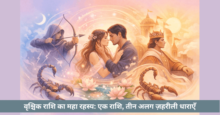 वृश्चिक त्रिकोण – तीन नक्षत्र, तीन शक्तियां