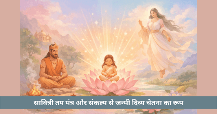 सावित्री के जन्म का आध्यात्मिक रहस्य