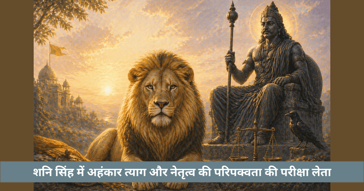 सिंह राशि में शनि गोचर 2026: अहंकार, नेतृत्व और व्यक्तिगत विकास पर प्रभाव