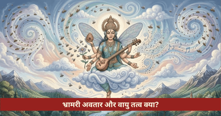 माँ भ्रामरी अवतार कथा और वायु तत्व रहस्य