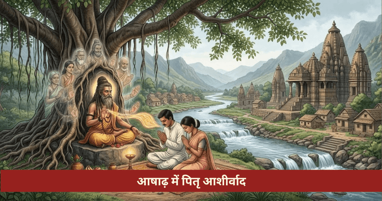 आषाढ़ में पितृ तर्पण और आशीर्वाद