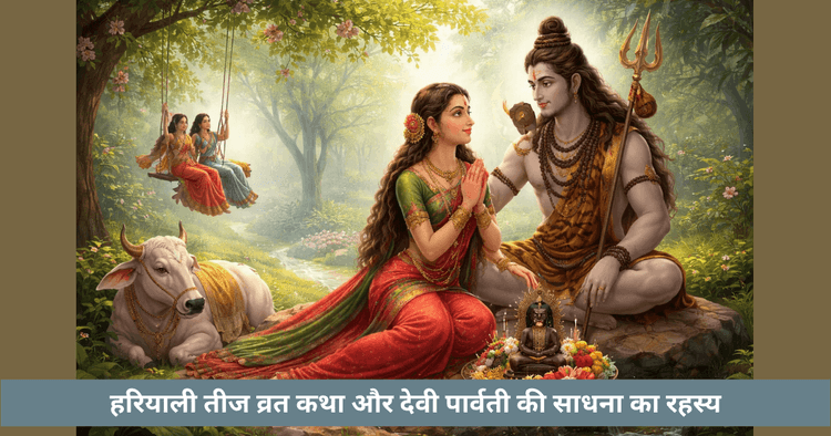 हरियाली तीज व्रत कथा और देवी पार्वती की तपस्या का गहरा अर्थ