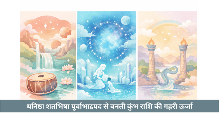 कुंभ राशि के नक्षत्र धनिष्ठा शतभिषा पूर्वाभाद्रपद