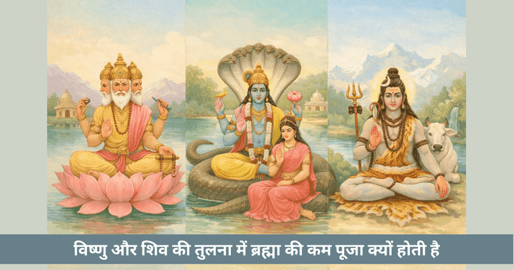 ब्रह्मा को विष्णु और शिव से कम पूजा क्यों मिलती है: एक ब्रह्मांडीय विरोधाभास
