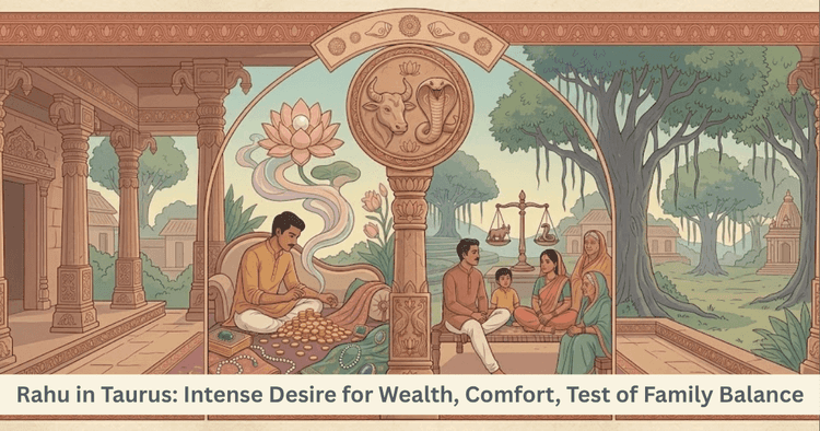 Rahu Transit in Taurus: Effects on Wealth and Family Life