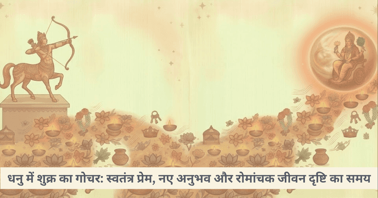 धनु राशि में शुक्र गोचर: प्रेम, स्वतंत्रता और रोमांच पर प्रभाव