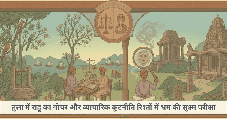 तुला राशि में राहु गोचर: साझेदारी और रिश्तों पर प्रभाव