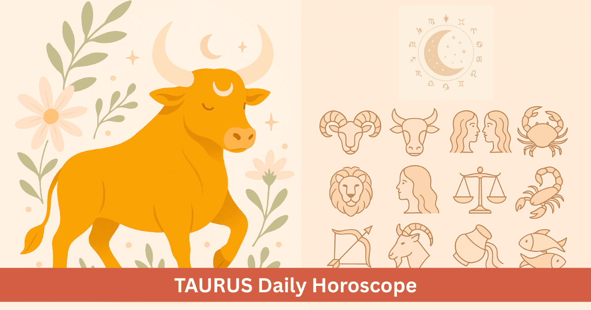 Taurus Daily Horoscope for **October 31, 2025**